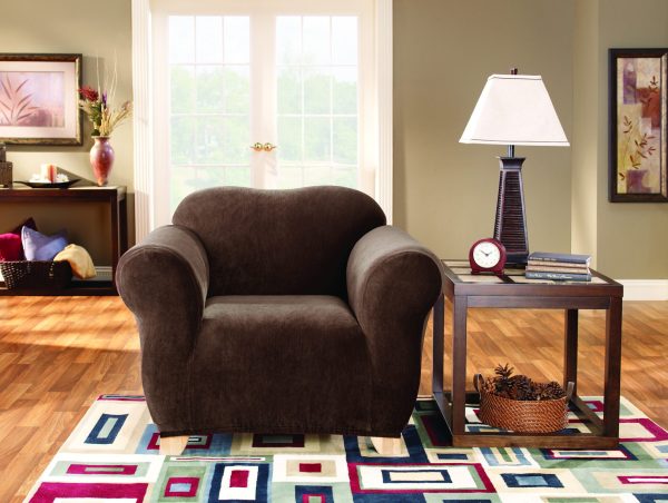 STRETCH PEARSON 1 SEATER SOFA COVER - Image 2