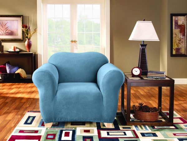 STRETCH PEARSON 1 SEATER SOFA COVER - Image 5