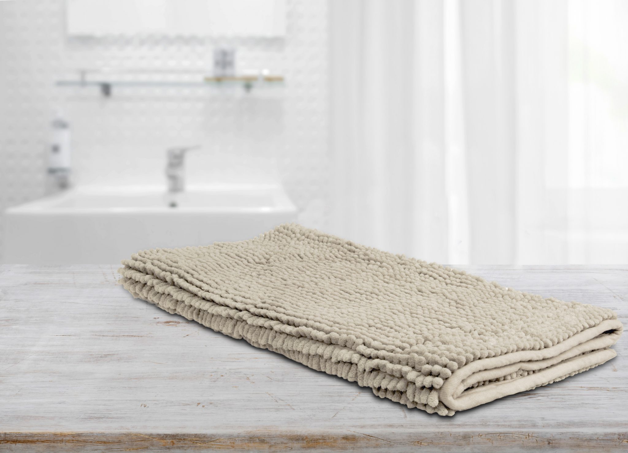 "Toggle" BATH MATS- Stone - Image 2