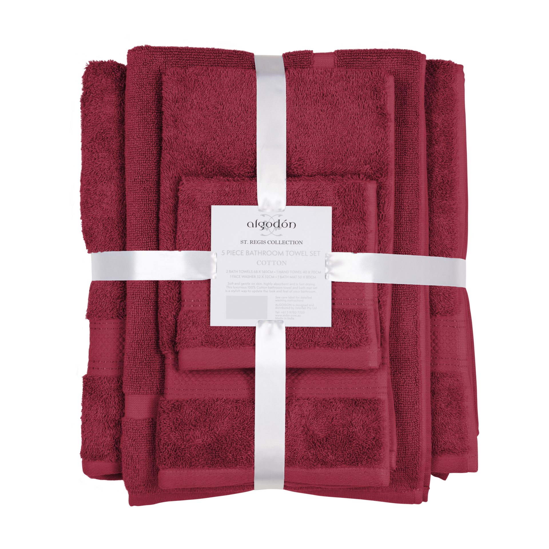 ST REGIS COLLECTION TOWEL PACK - 5PC - Image 9