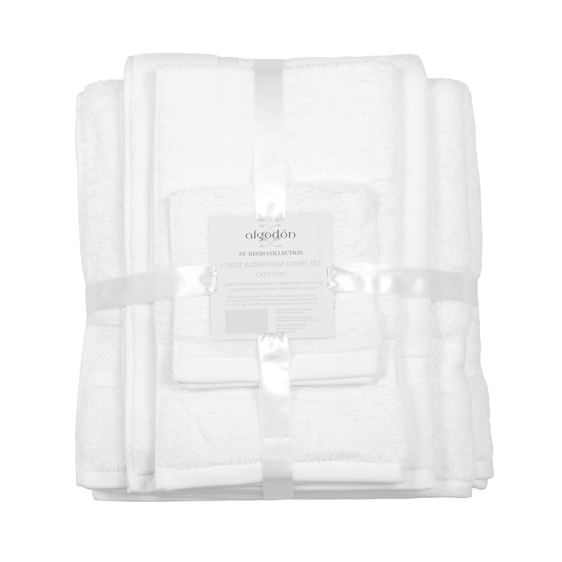 ST REGIS COLLECTION TOWEL PACK - 5PC - Image 2