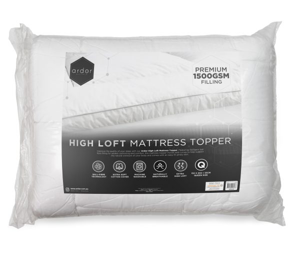 1500gsm Ball Fibre MATTRESS TOPPER (VACUUM PACKED) - Image 3