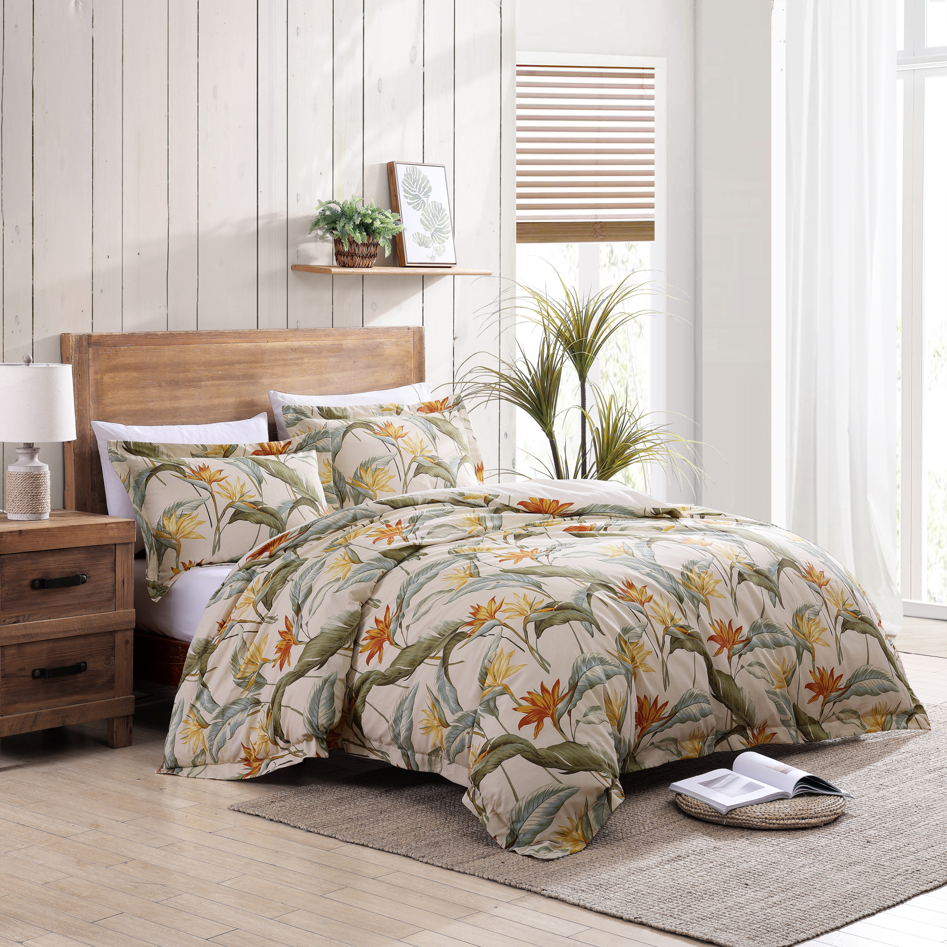 BIRDS OF PARADISE QUILT COVER SET - Image 2