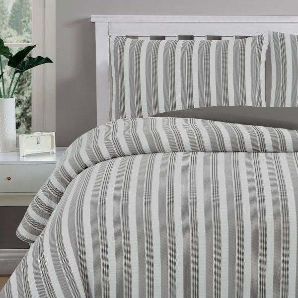 COVE SEERSUCKER WAFFLE QUILT COVER SET - Image 2