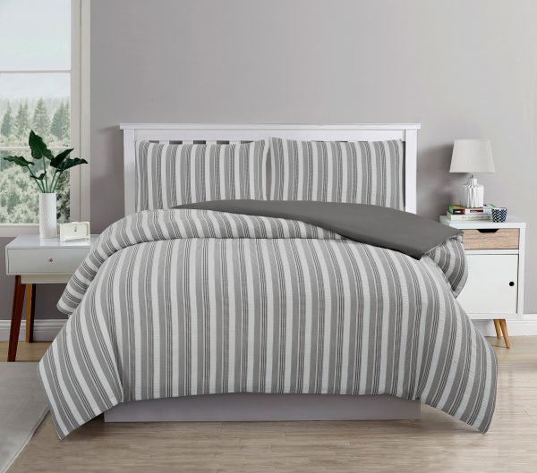 COVE SEERSUCKER WAFFLE QUILT COVER SET