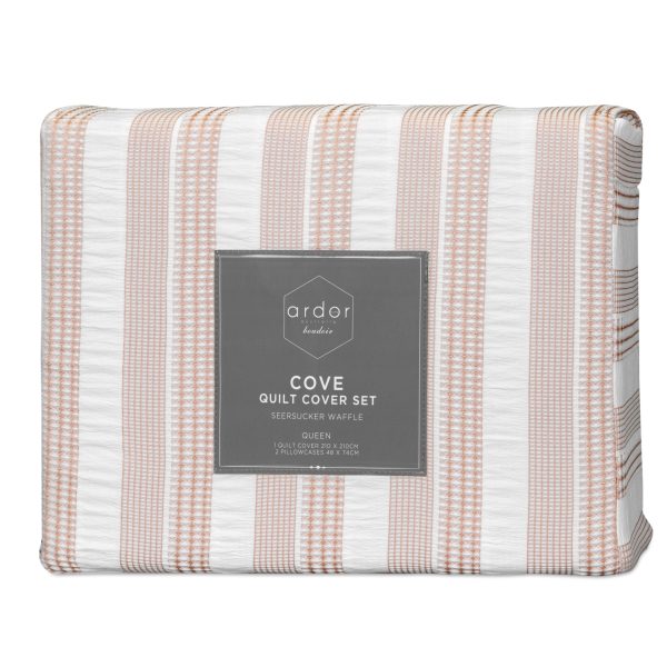 COVE SEERSUCKER WAFFLE QUILT COVER SET - Image 12