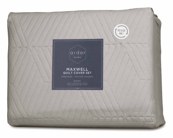 MAXWELL QUILT COVER SET - Image 3