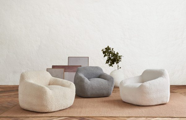 Snug Boucle Chair- Large - Image 3
