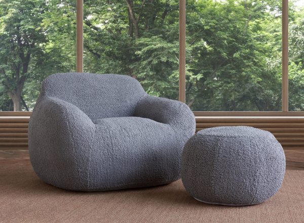 Snug Boucle Chair- Large - Image 2