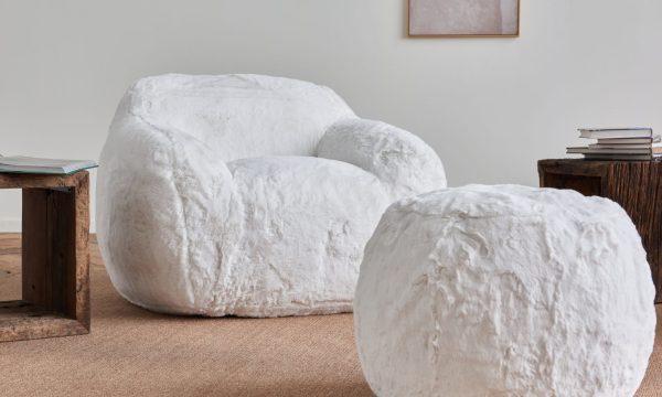 Snug Faux Fur Chair- Medium - Image 4