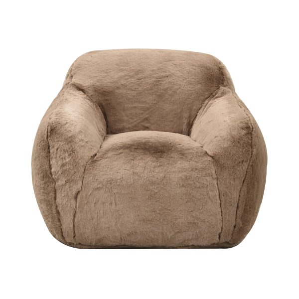 Snug Faux Fur Chair- Medium