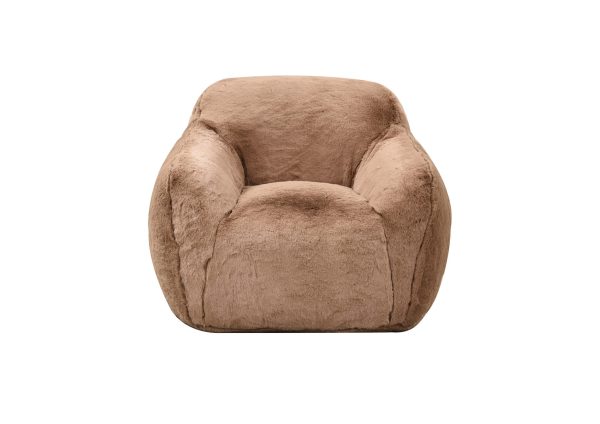 Snug Faux Fur Chair- Large
