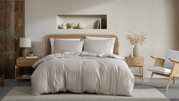 VINTAGE WASHED QUILT COVER SET - Image 5