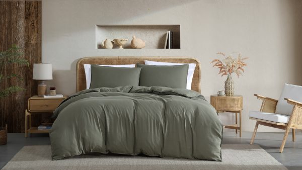 VINTAGE WASHED QUILT COVER SET