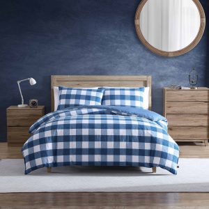 EARLINGTON GINGHAM QUILT COVER SET - SPOTLIGHT EXCLUSIVE