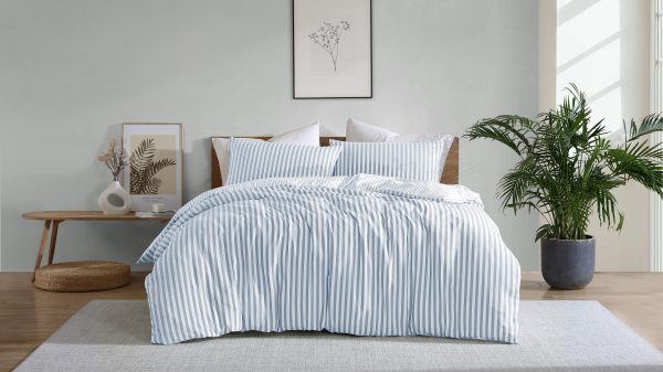 FRANKIE STRIPE QUILT COVER SET - Image 2