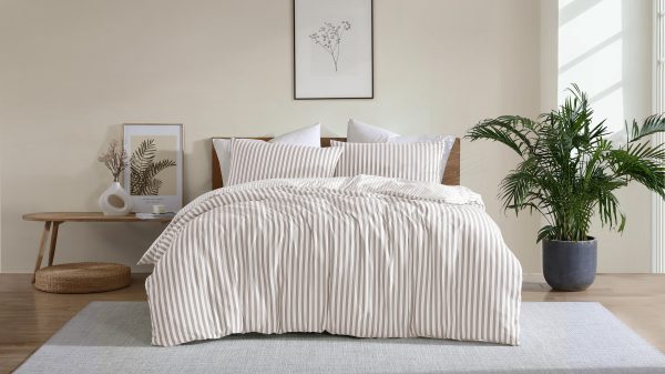FRANKIE STRIPE QUILT COVER SET - Image 3