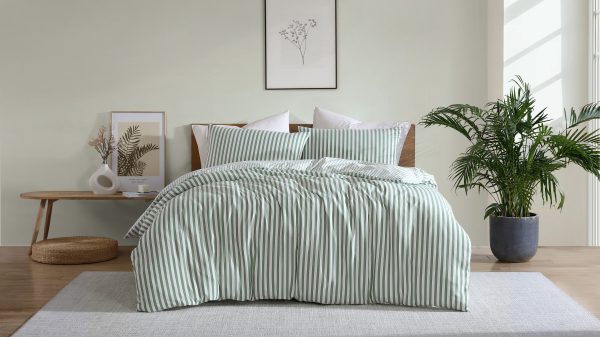 FRANKIE STRIPE QUILT COVER SET