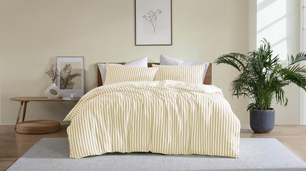 FRANKIE STRIPE QUILT COVER SET - Image 4
