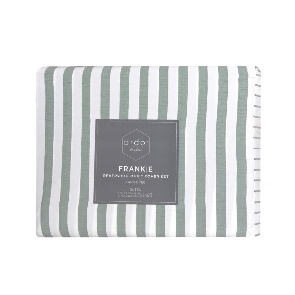 FRANKIE STRIPE QUILT COVER SET - Image 13