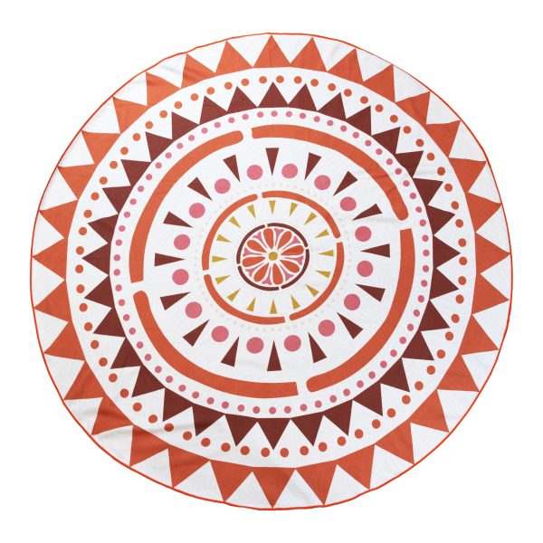 AMBER SAND FREE ROUND BEACH TOWEL - Image 3