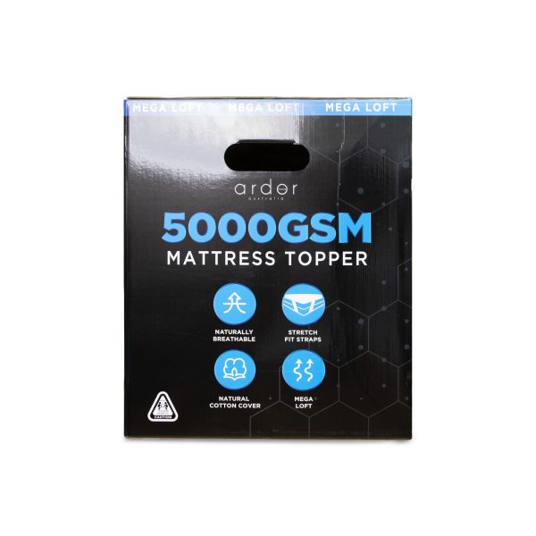 5000GSM BALL FIBRE MATTRESS TOPPER - Image 6