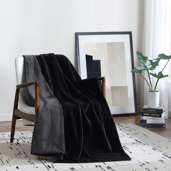 BENZ FAUX FUR THROW - Image 3