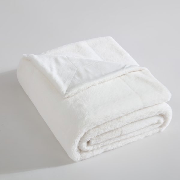 BENZ FAUX FUR THROW - Image 2