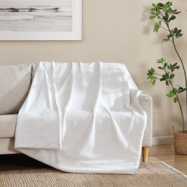 BENZ FAUX FUR THROW