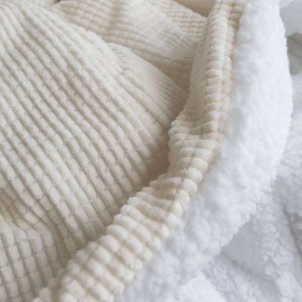 AVALON FAUX FUR SHERPA 3PC COMFORTER SET  - Image 2