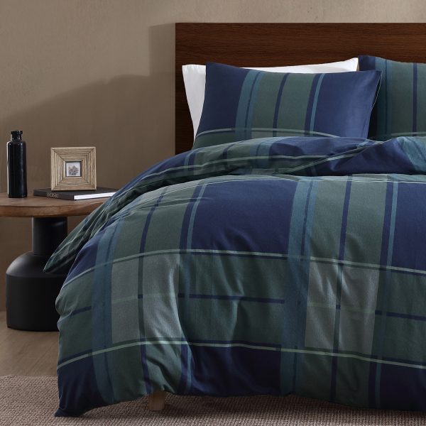 SOMMERS FLANNELETTE QUILT COVER SET