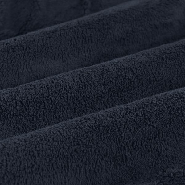 TEDDY FLEECE SHEET SET IN NAVY - Image 2