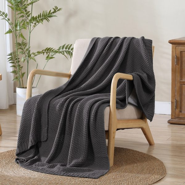 QUINN KNITTED THROW
