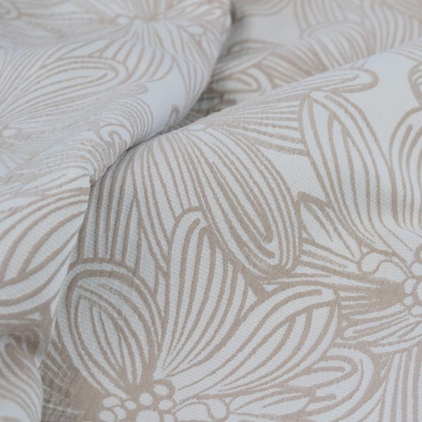 AVENA QUILT COVER SET IN ALMOND - Image 3