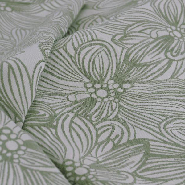 AVENA QUILT COVER SET IN GREEN - Image 3