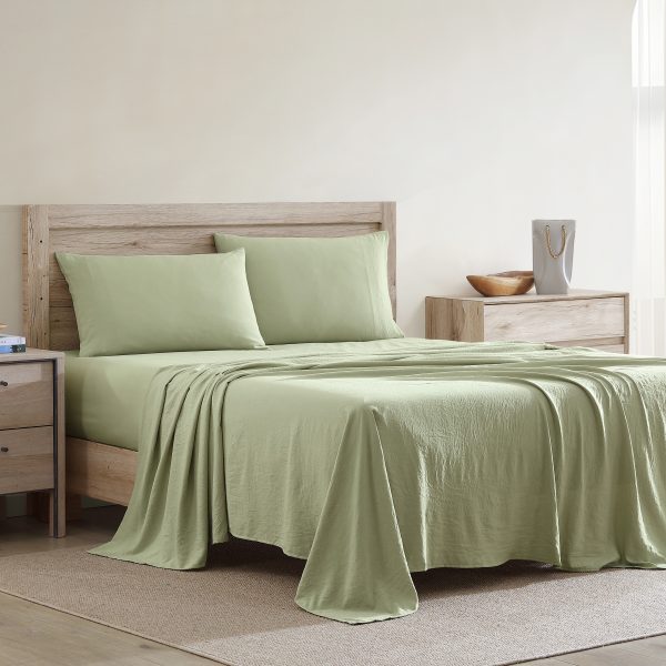 WATERPROOF SHEET SET IN SAGE