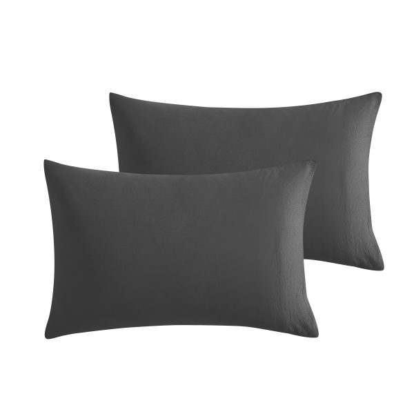 WATERPROOF TWIN PACKED MICROFIBRE PILLOWCASES  - Image 2