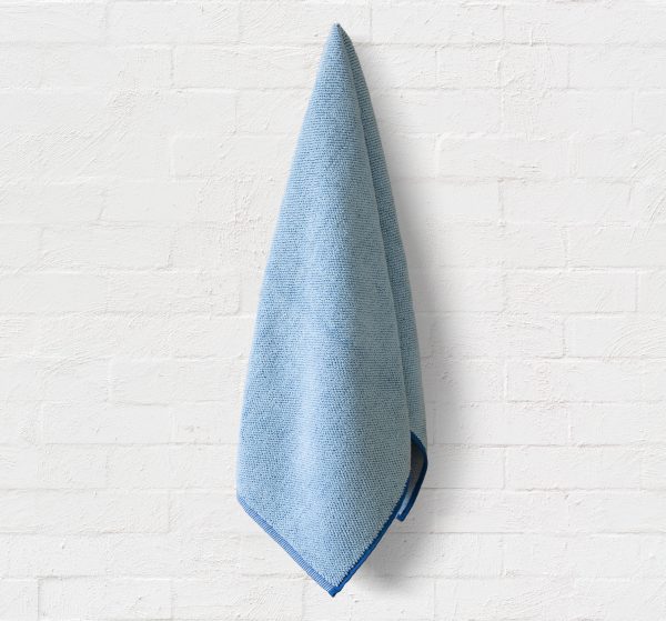 WASHED PEBBLE BATH TOWEL