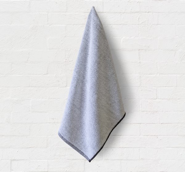 WASHED PEBBLE BATH TOWEL