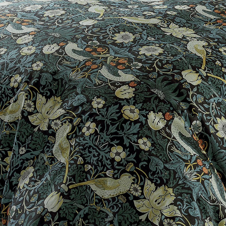 STRAWBERRY THIEF QUILT COVER SET - Image 3