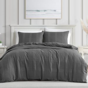 SHILOH TEXTURED QUILT COVER SET