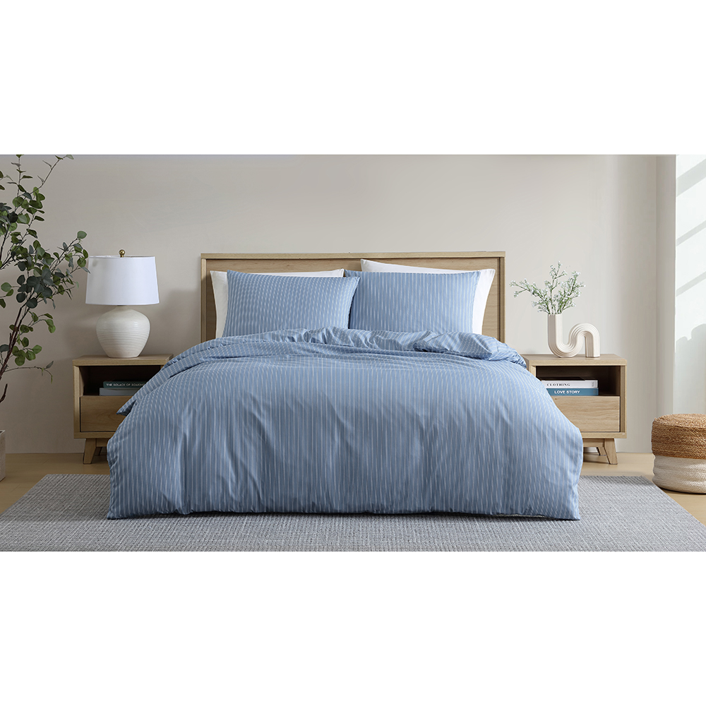 FINLEY STRIPE QUILT COVER SET