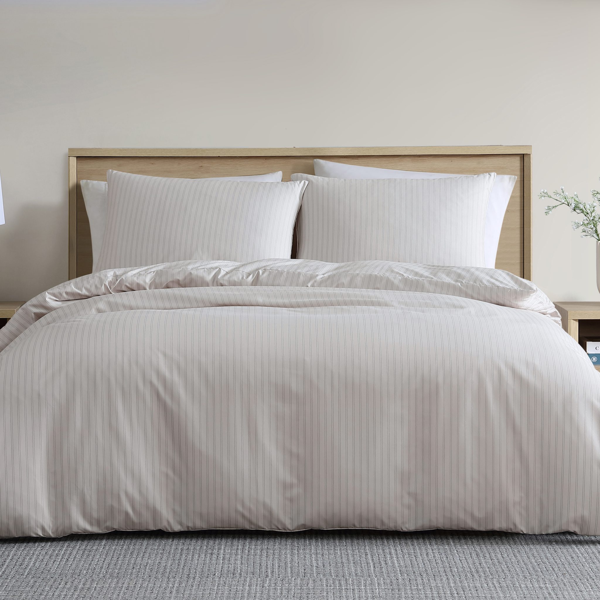 FINLEY STRIPE QUILT COVER SET