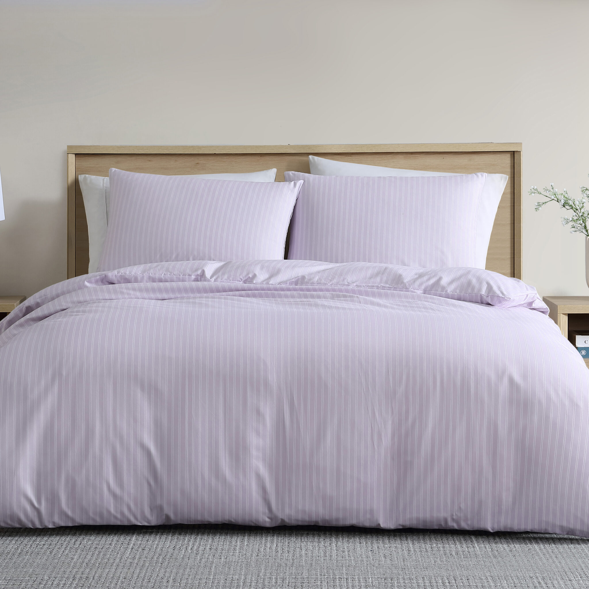 FINLEY STRIPE QUILT COVER SET