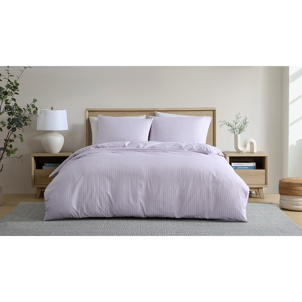 FINLEY STRIPE QUILT COVER SET