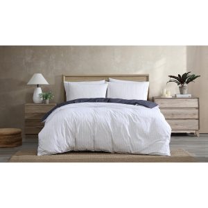 KAHN STRIPE QUILT COVER SET