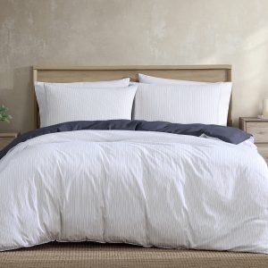 KAHN STRIPE QUILT COVER SET