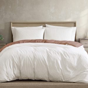 KAHN STRIPE QUILT COVER SET