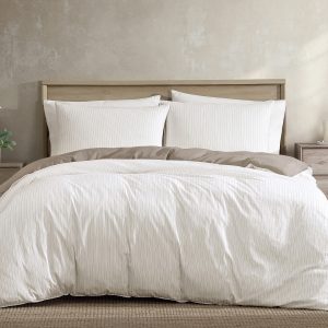 KAHN STRIPE QUILT COVER SET