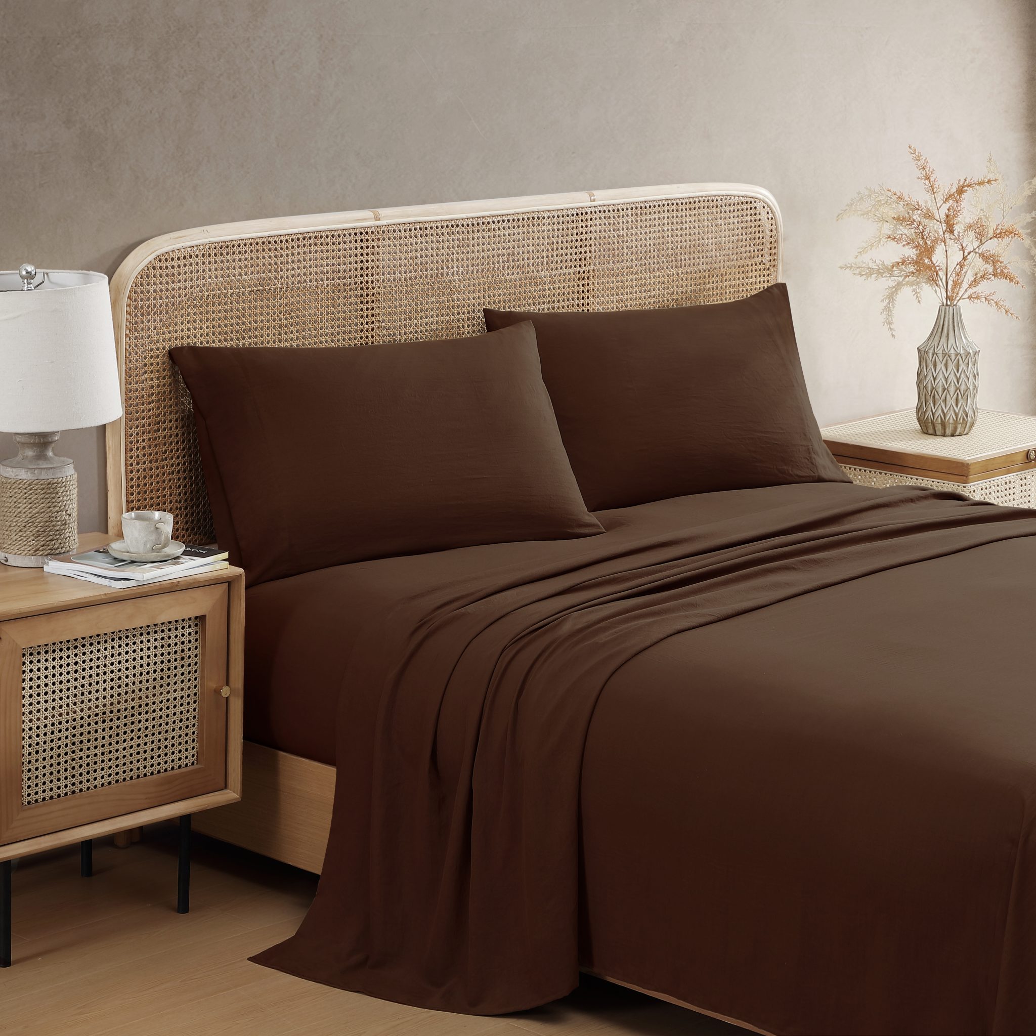 VINTAGE WASHED SHEET SET